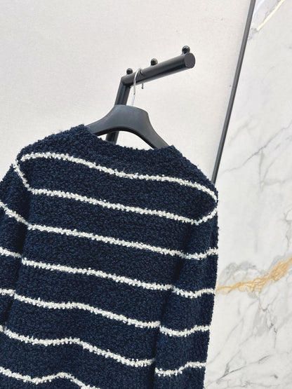 CD 25fw tripe cardigan