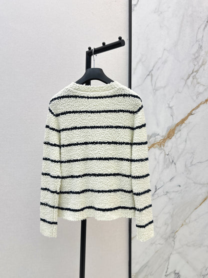 CD 25fw tripe cardigan