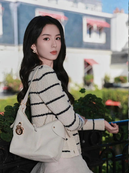 CD 25fw tripe cardigan