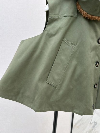 Loe 25fw padded vest