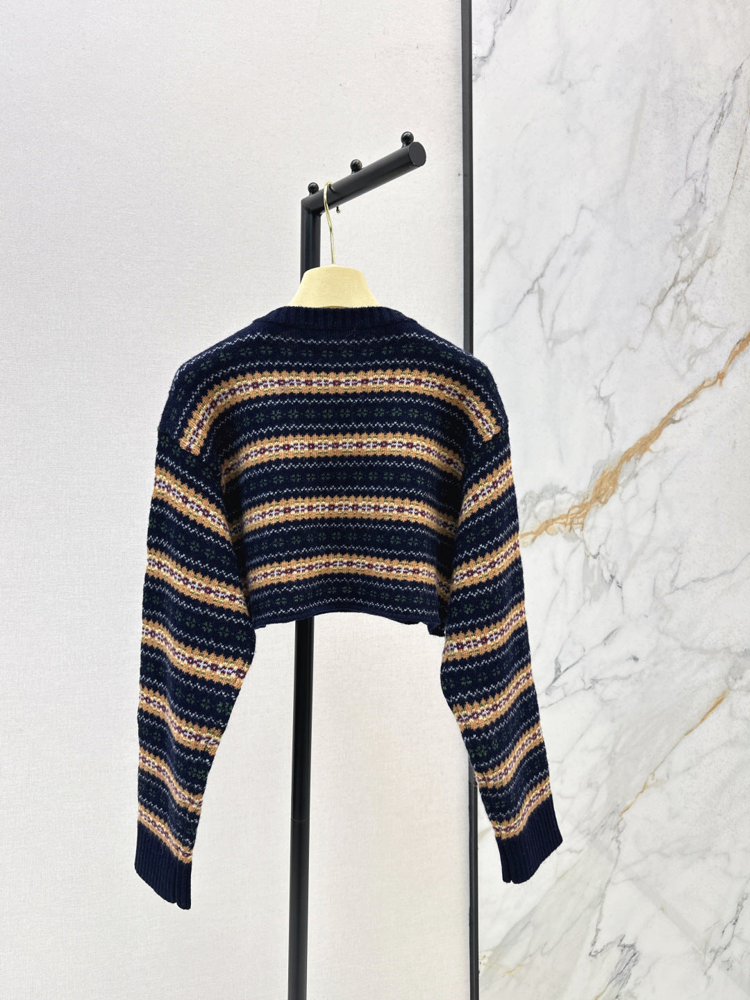 Miu 25fw jacquard sweater