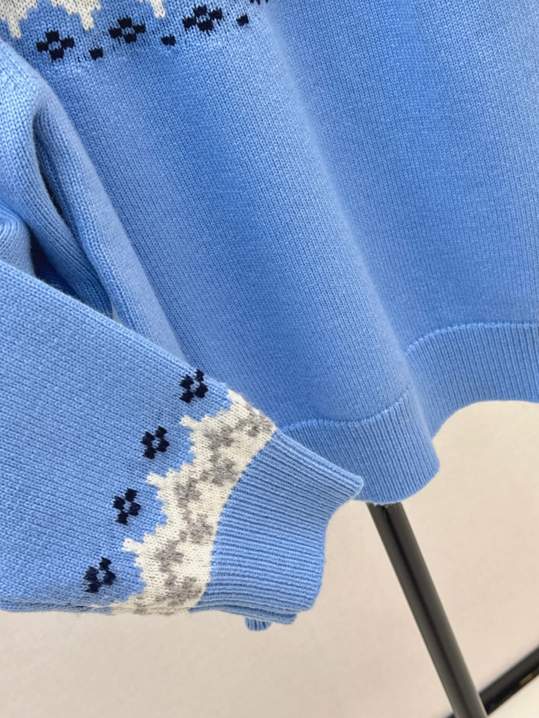 Miu 25fw jacquard sweater