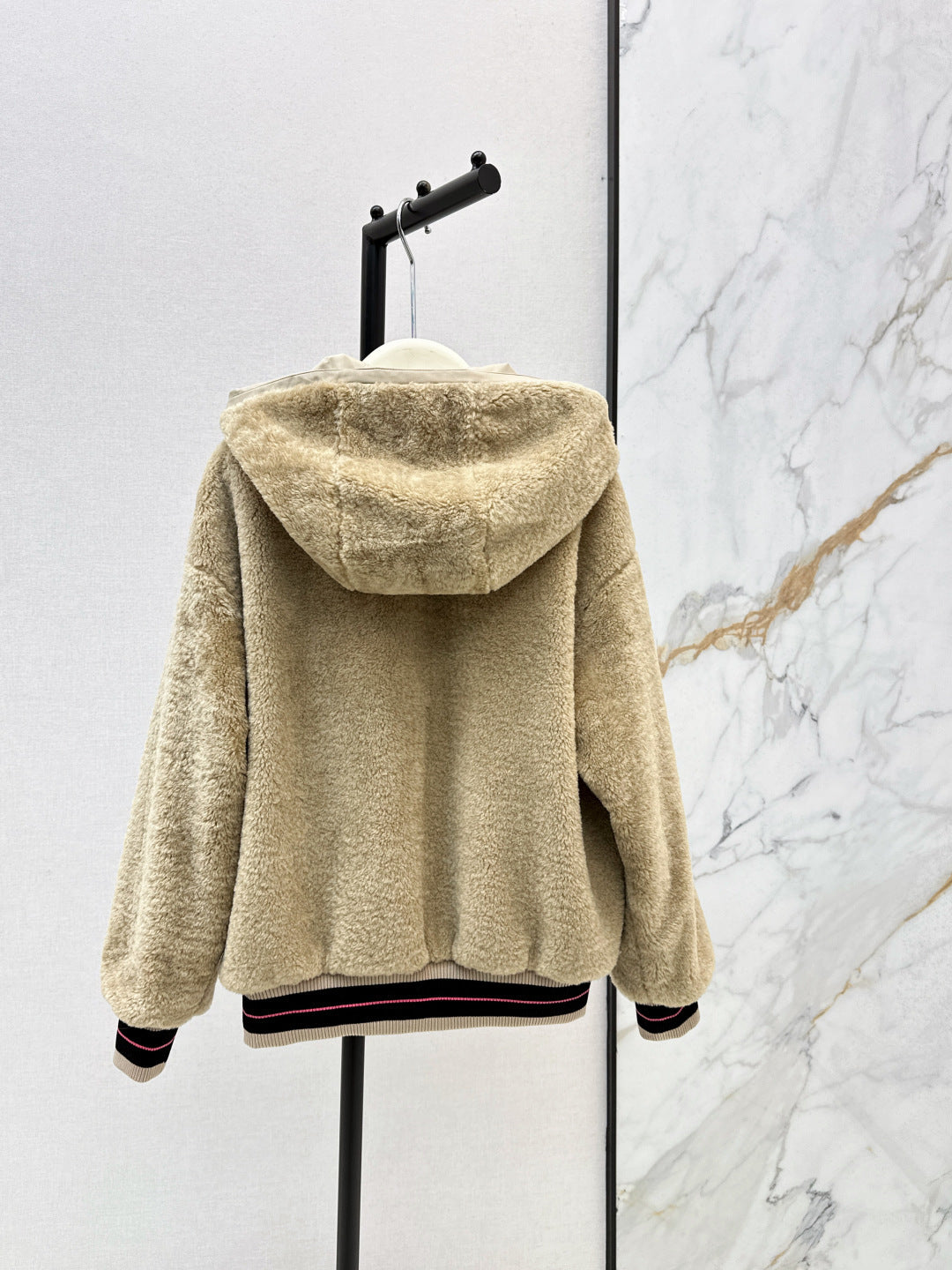 Loro 25fw reversible fleece jacket