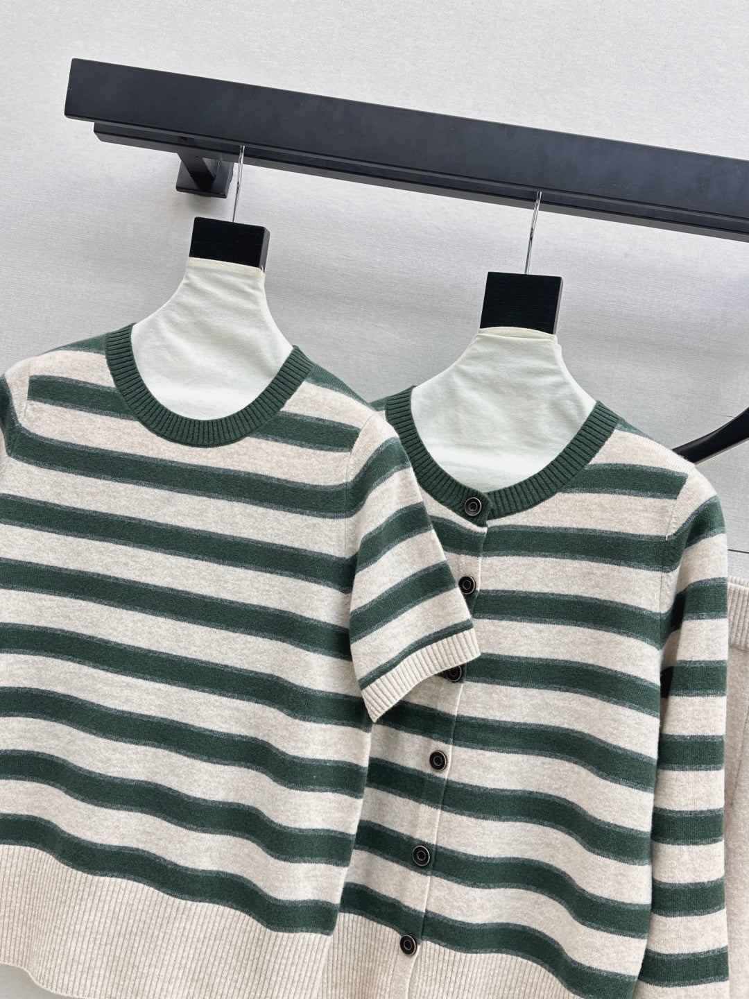 Loro 25fw knit sweater cardigan pant set