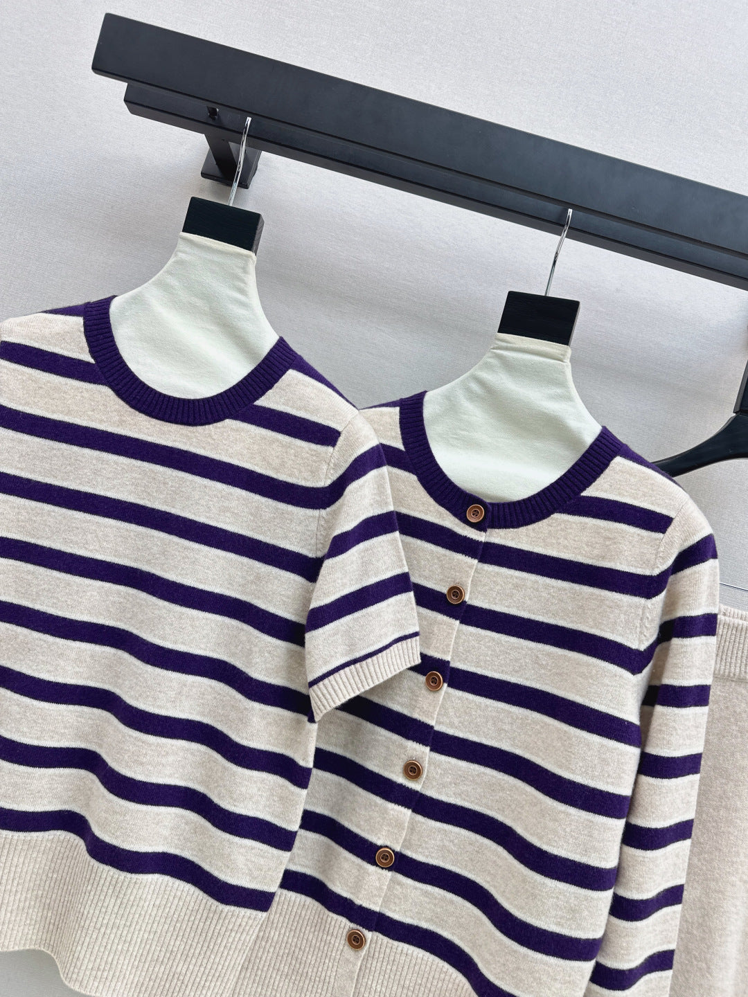 Loro 25fw knit sweater cardigan pant set