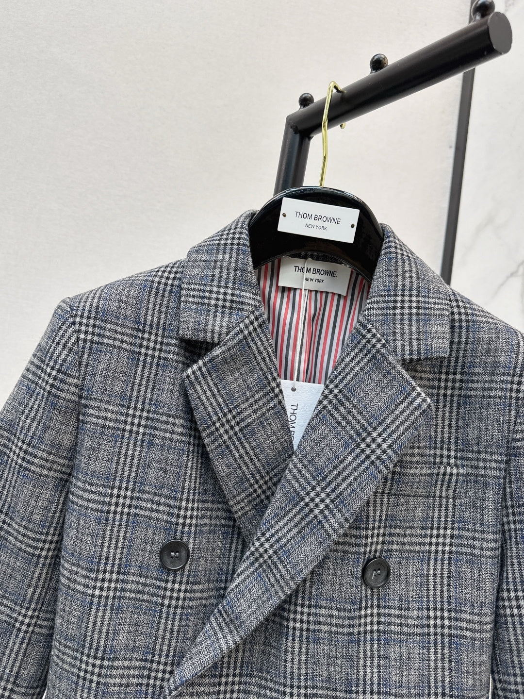 Thom 25fw plaid blazer
