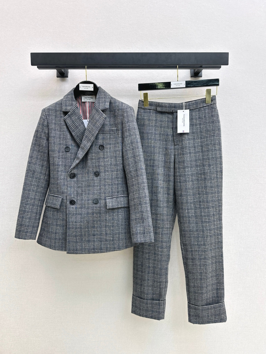 Thom 25fw plaid blazer