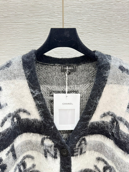 Chan 25fw knitted cardigan