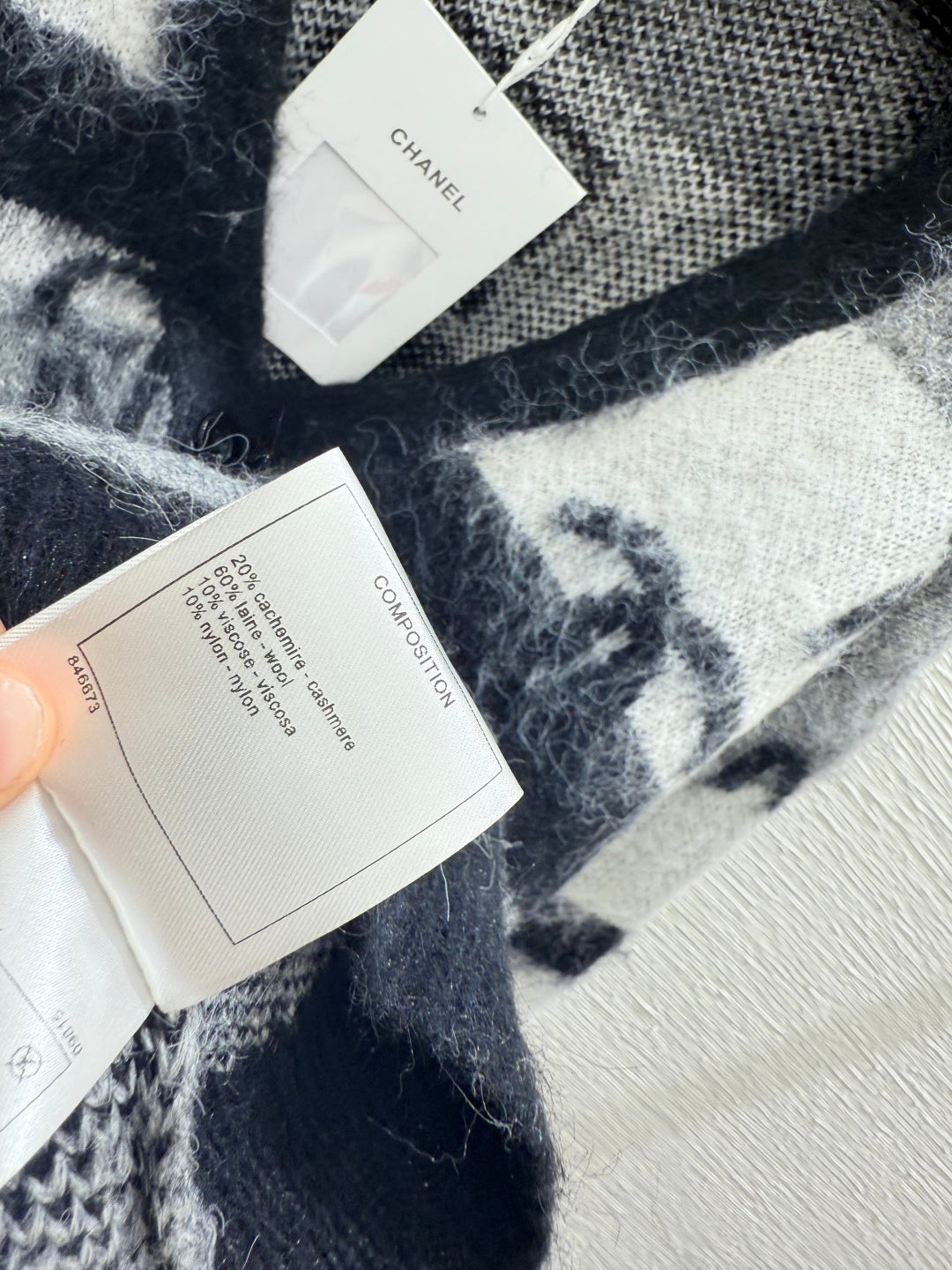 Chan 25fw knitted cardigan