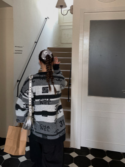 Chan 25fw knitted cardigan