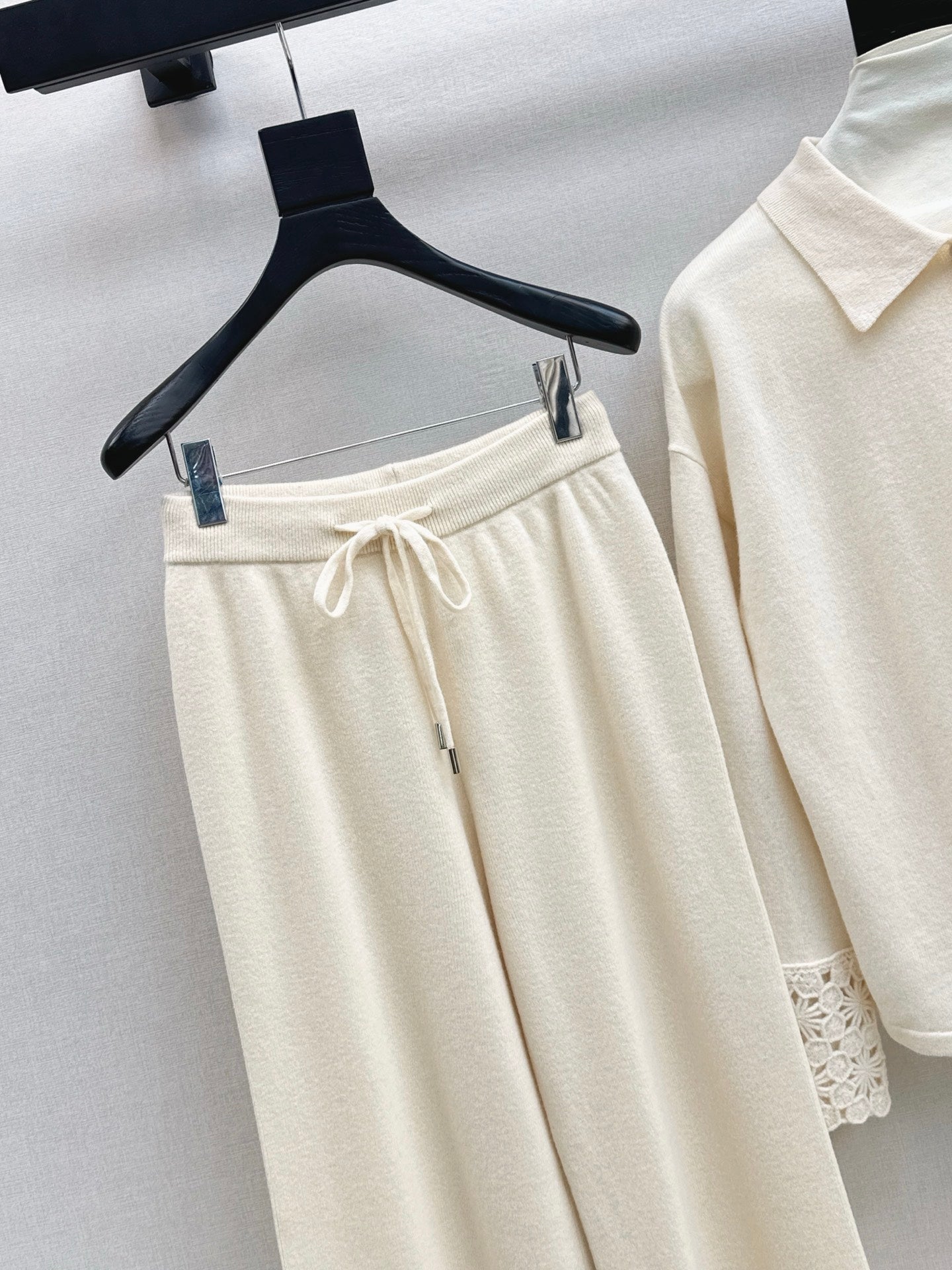 Chol 25fw wool cardigan pants set