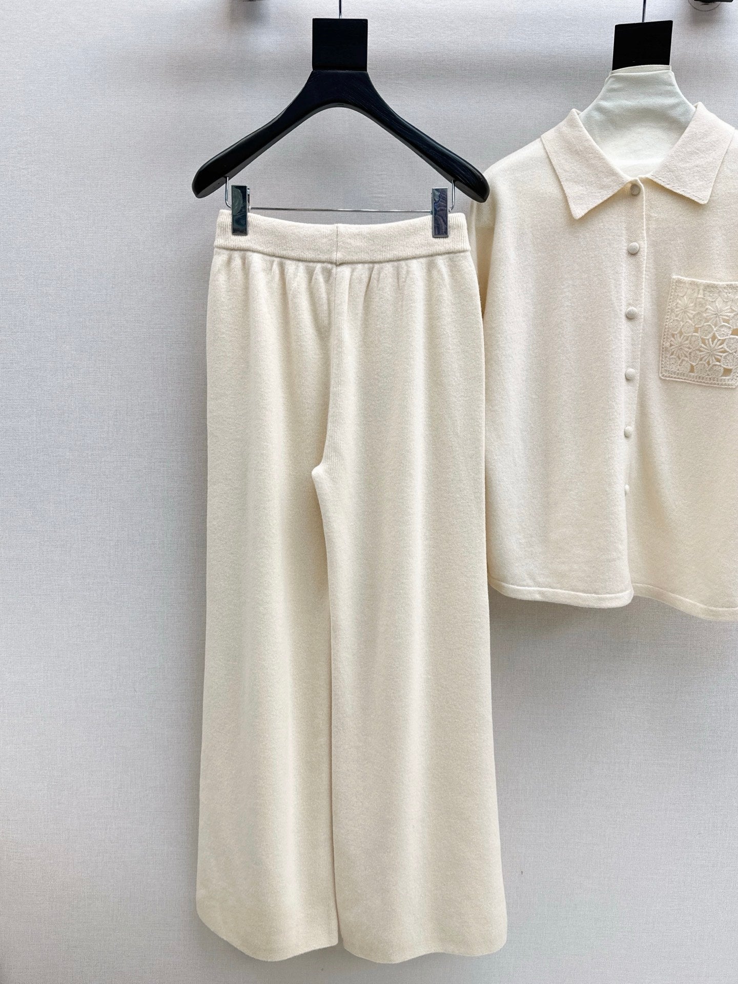 Chol 25fw wool cardigan pants set