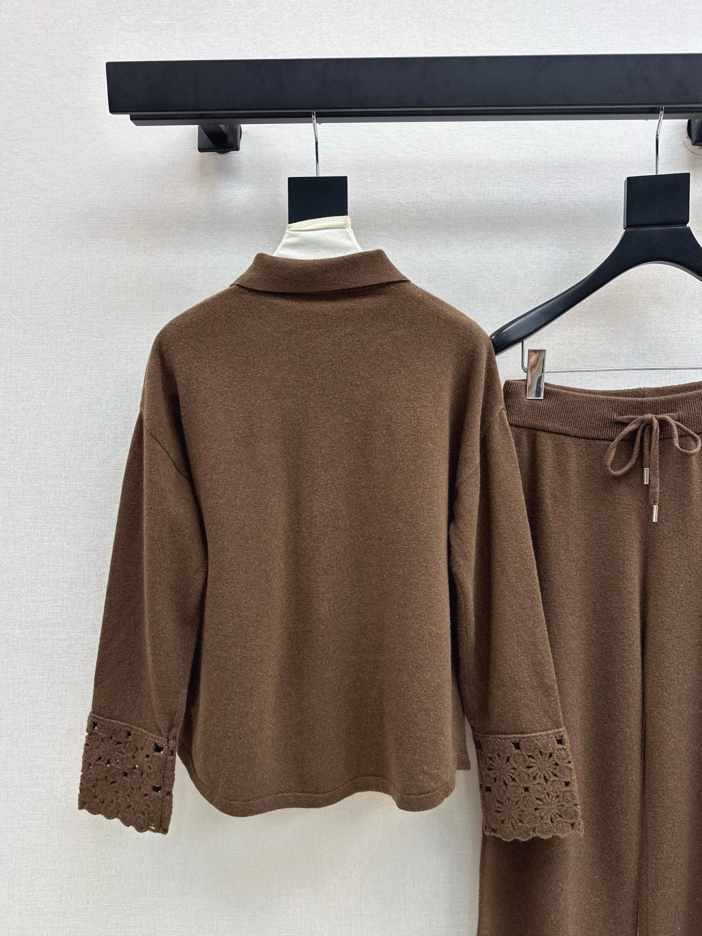 Chol 25fw wool cardigan pants set