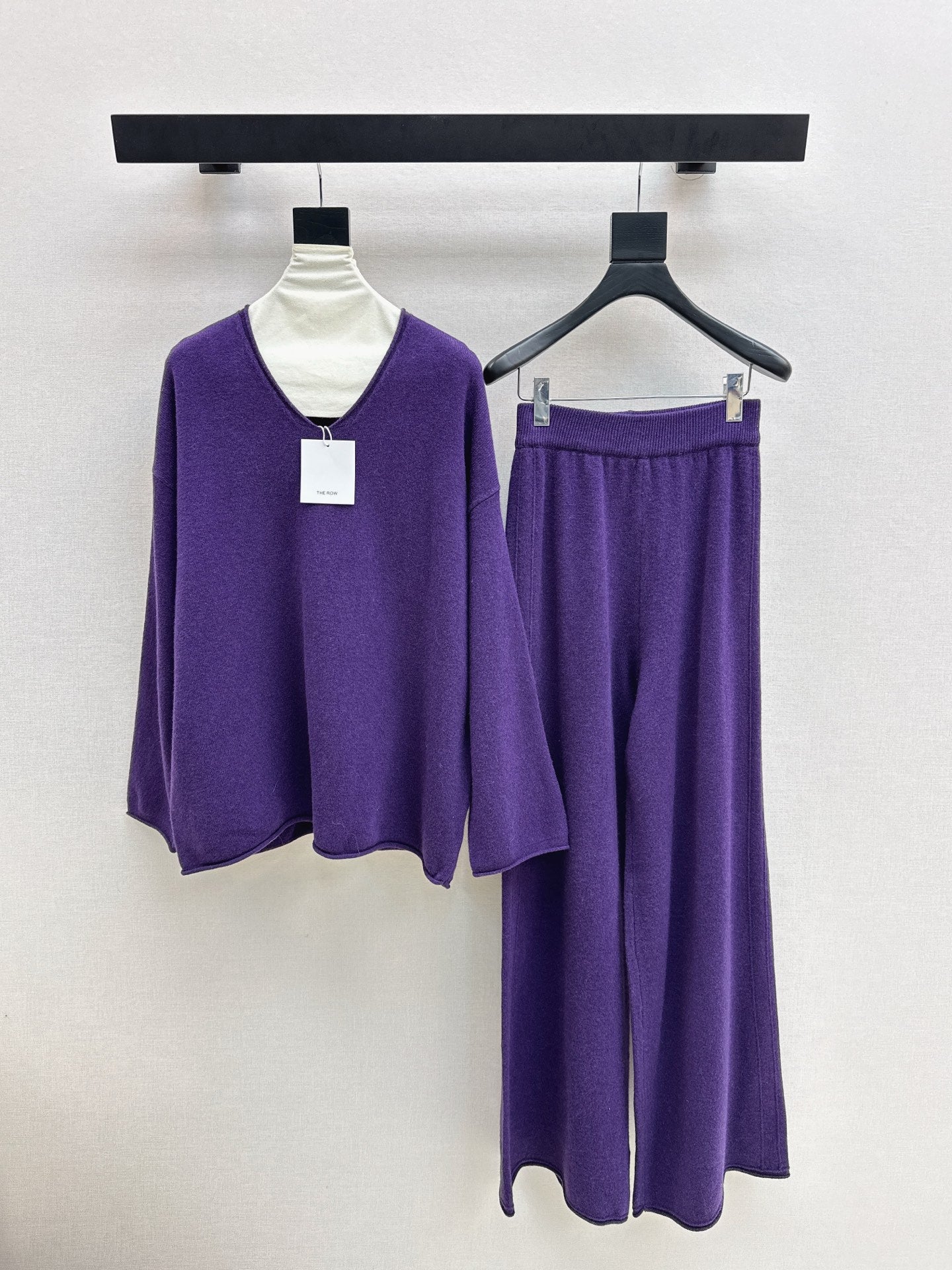 Row 25fw knit sweater pants set