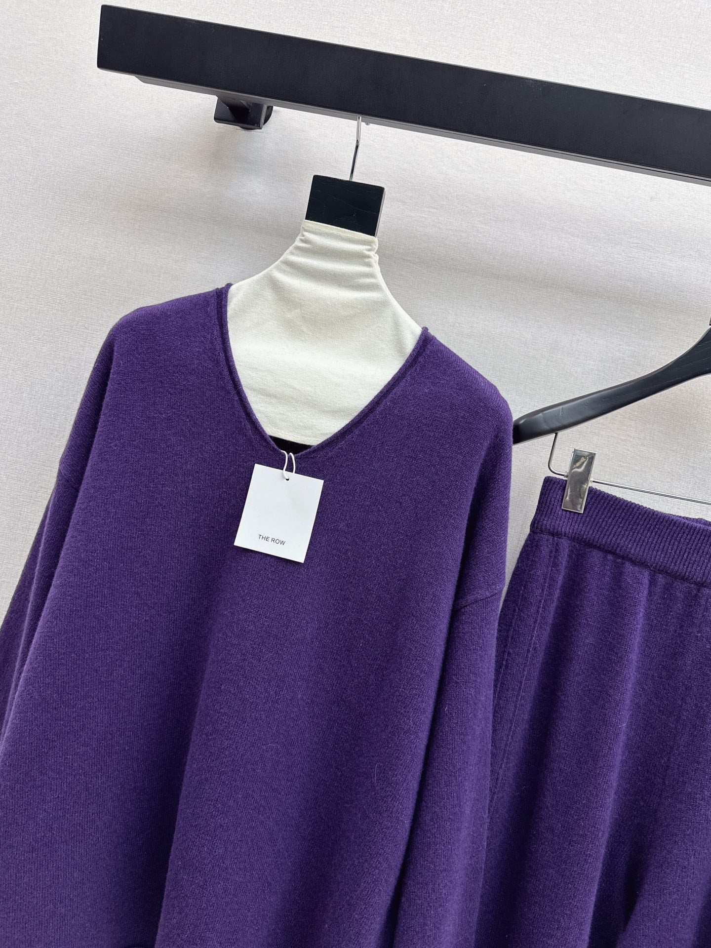 Row 25fw knit sweater pants set