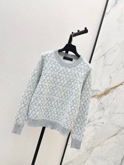 Loui 25fw jacquard sweater