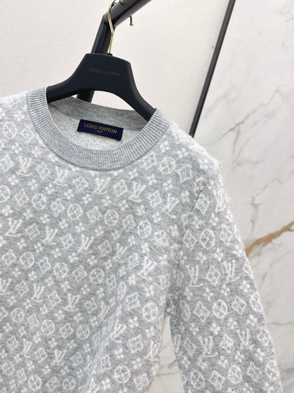 Loui 25fw jacquard sweater