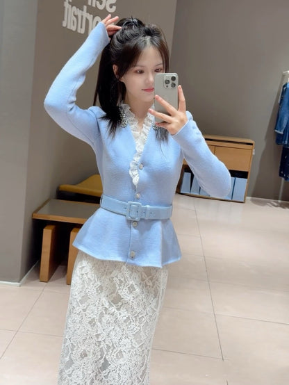 Self 25fw knit jacket