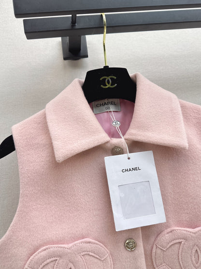 Chan 25fw woolen vest