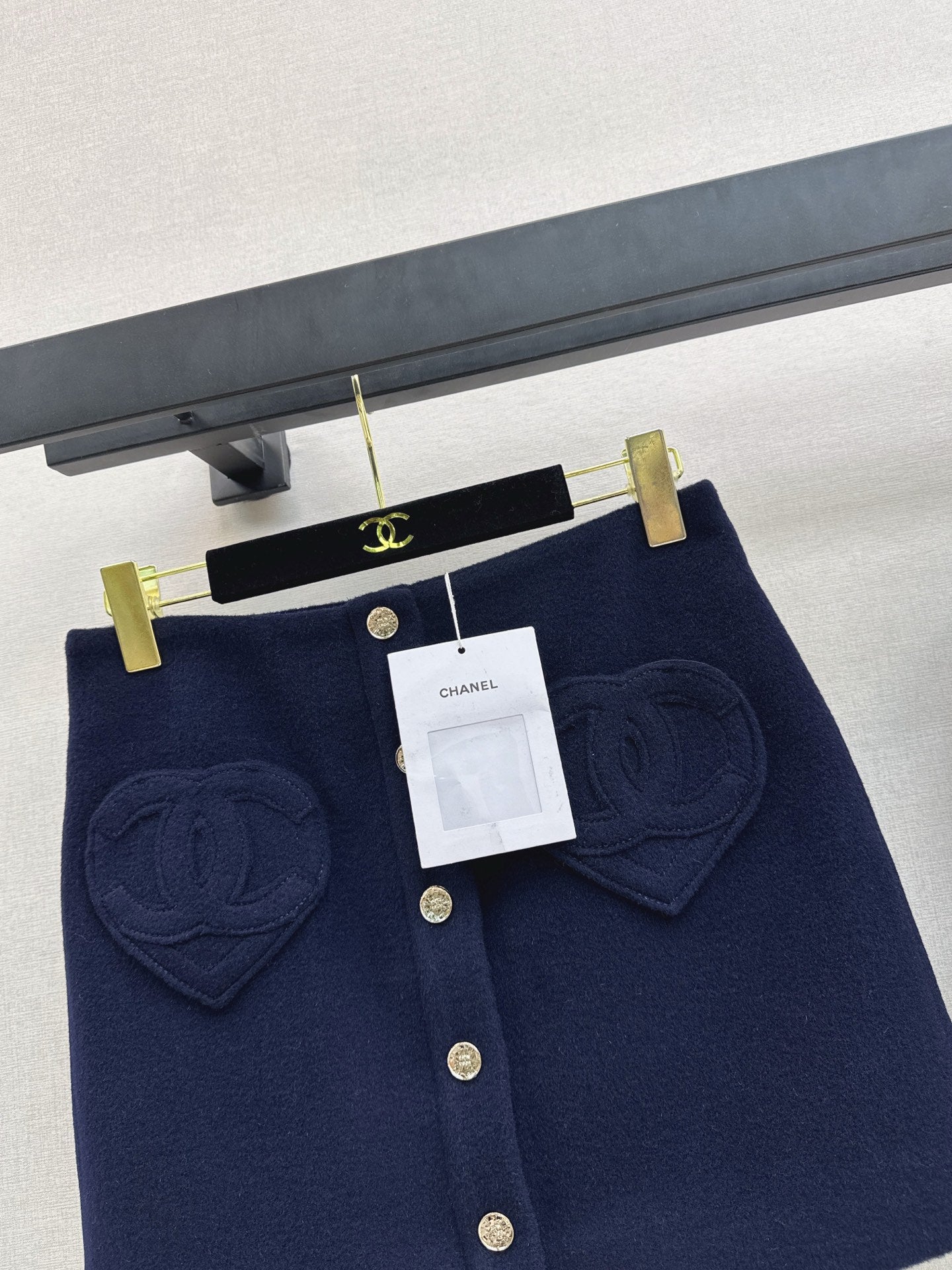 Chan 25fw woolen skirt