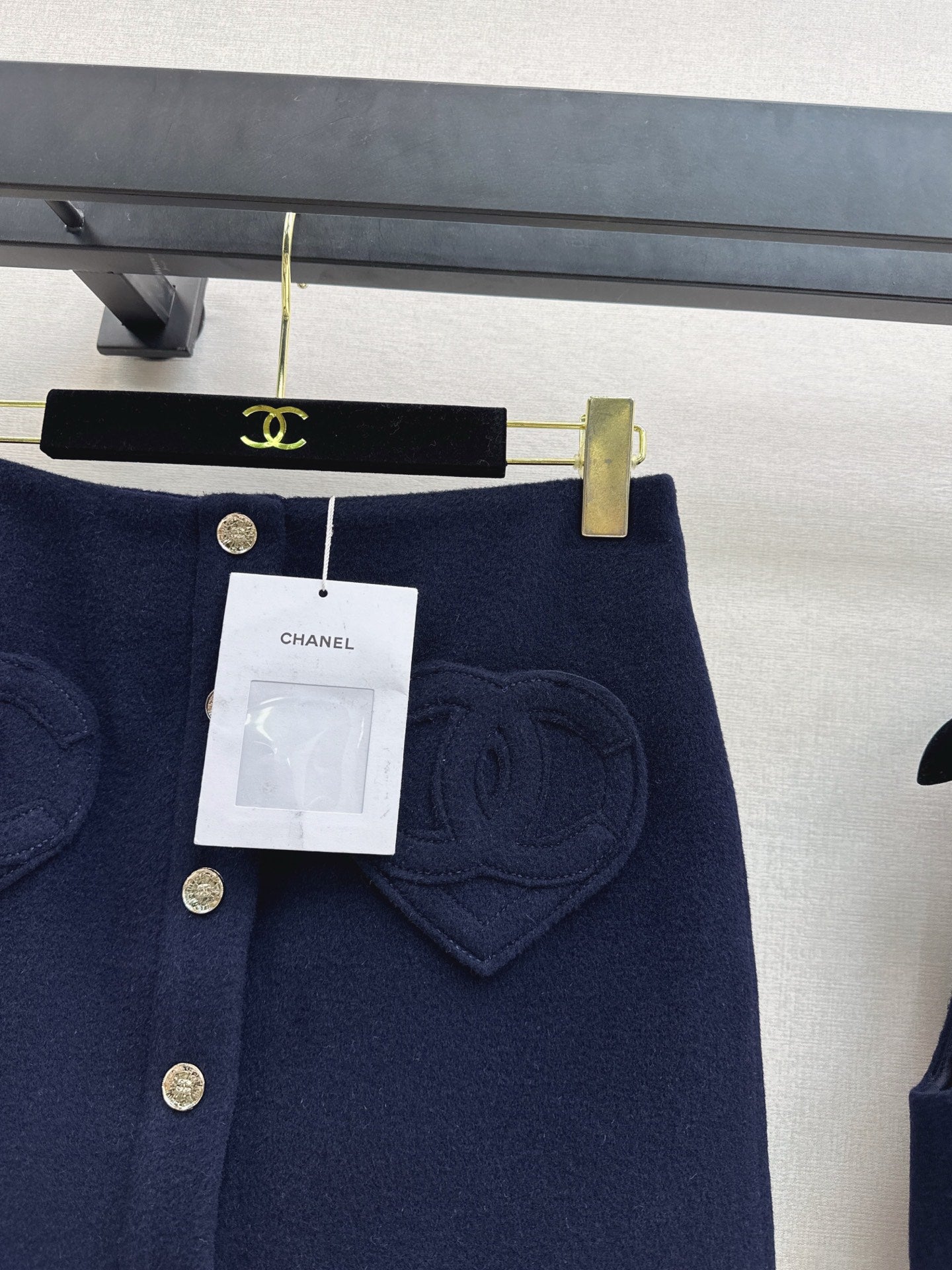 Chan 25fw woolen skirt