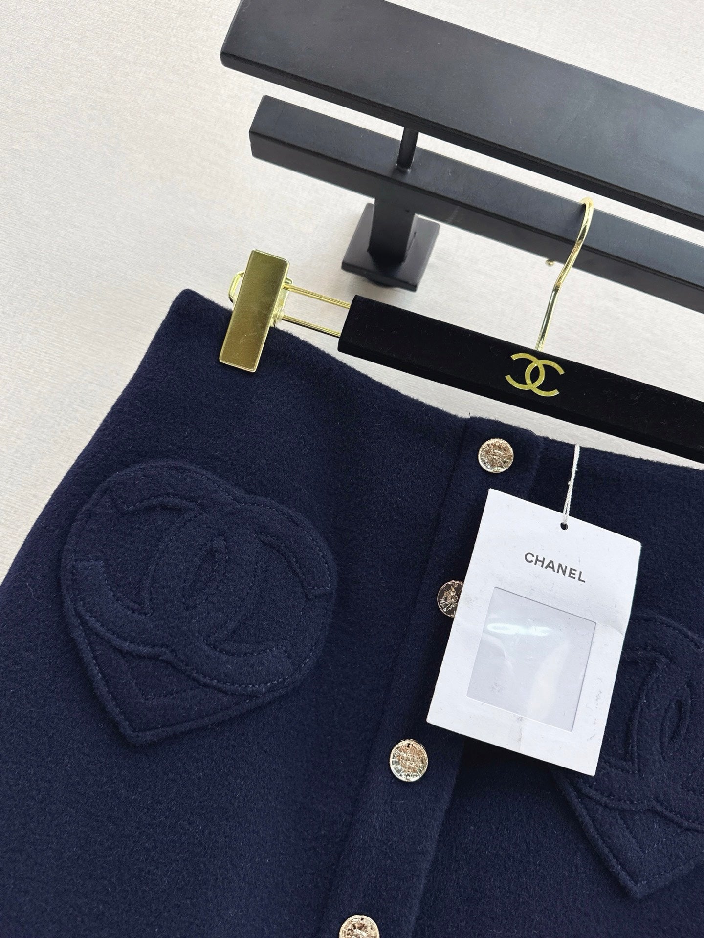 Chan 25fw woolen skirt