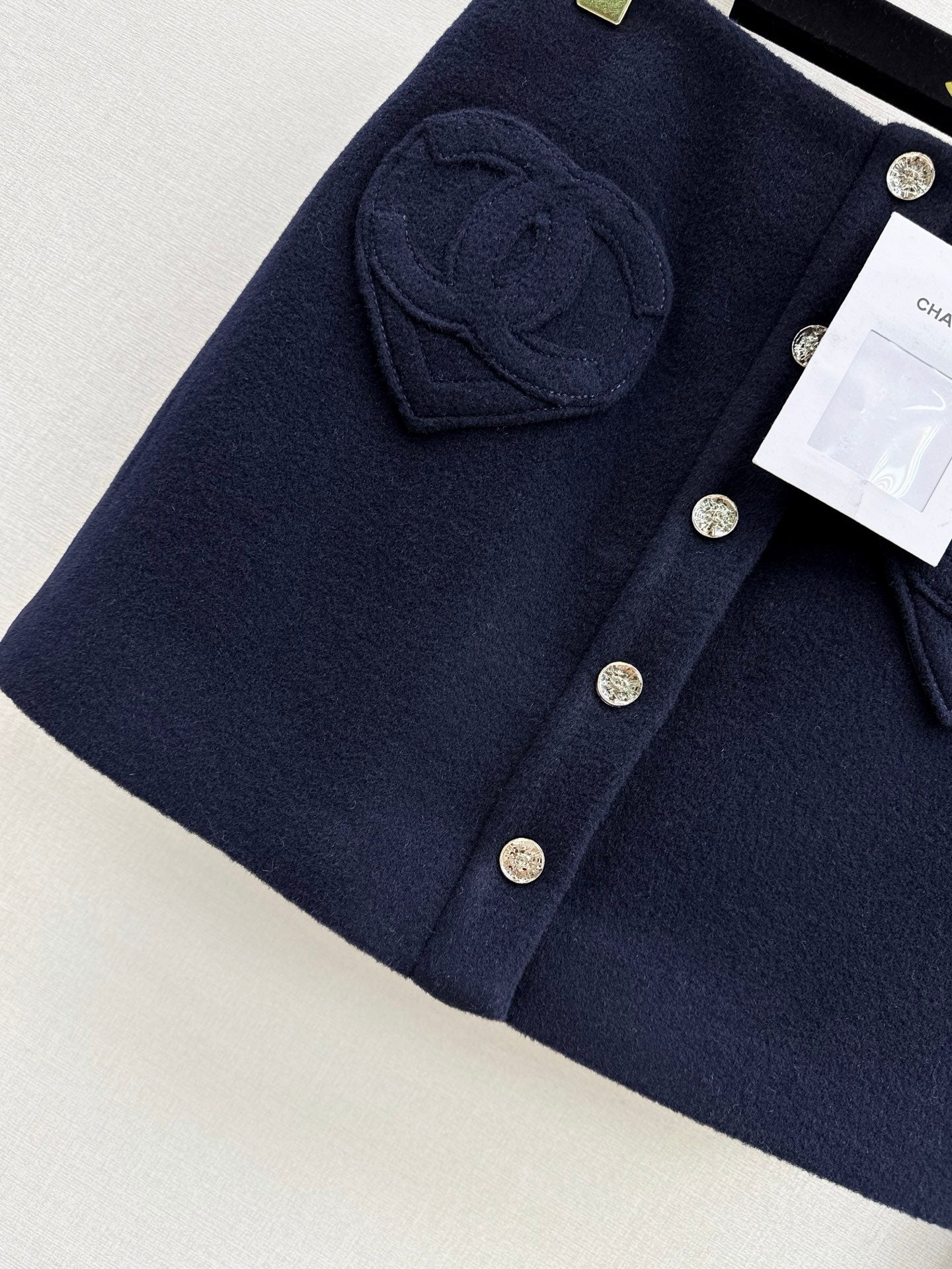 Chan 25fw woolen skirt