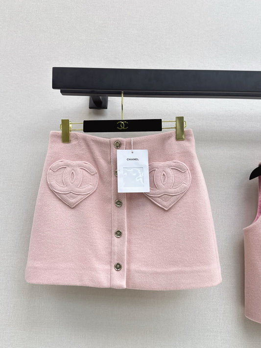 Chan 25fw woolen skirt