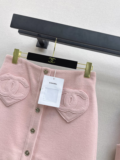 Chan 25fw woolen skirt