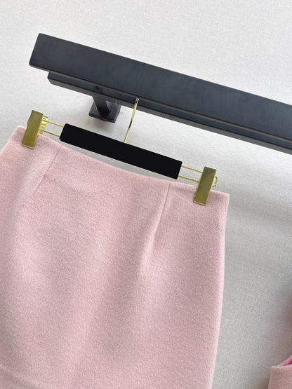 Chan 25fw woolen skirt