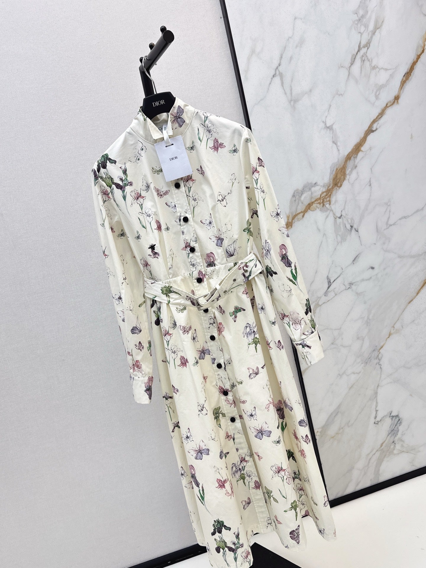 CD 25fw print dress