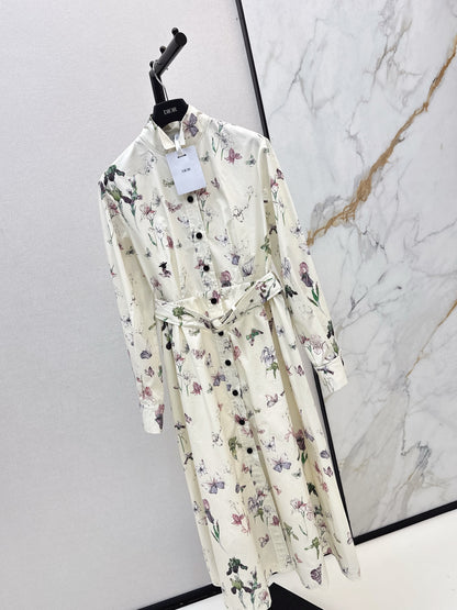 CD 25fw print dress