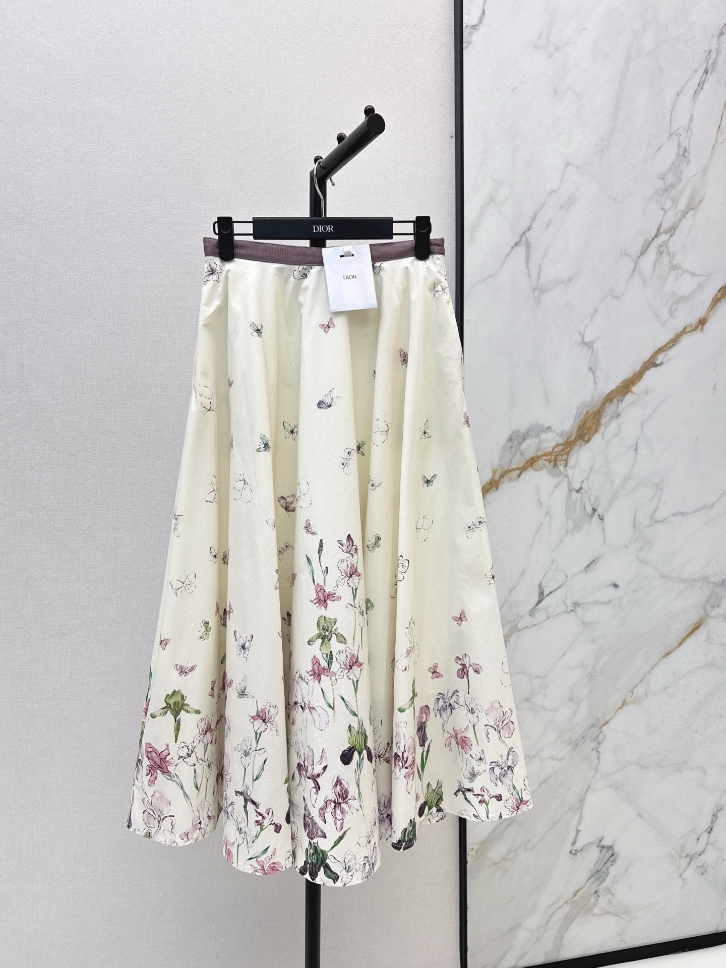 CD 25fw print skirt
