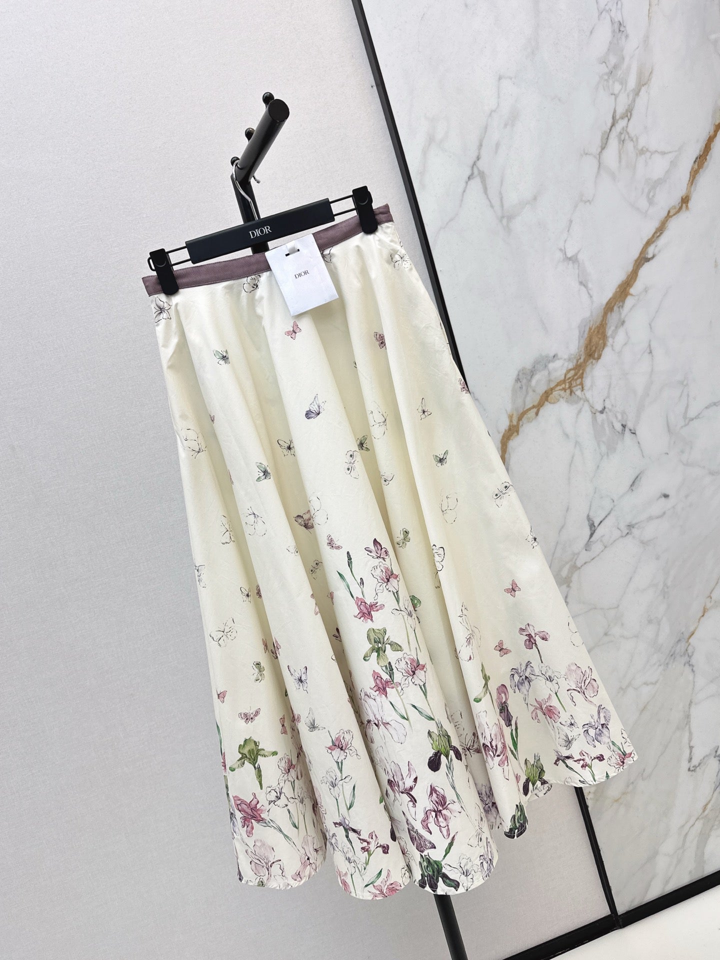 CD 25fw print skirt