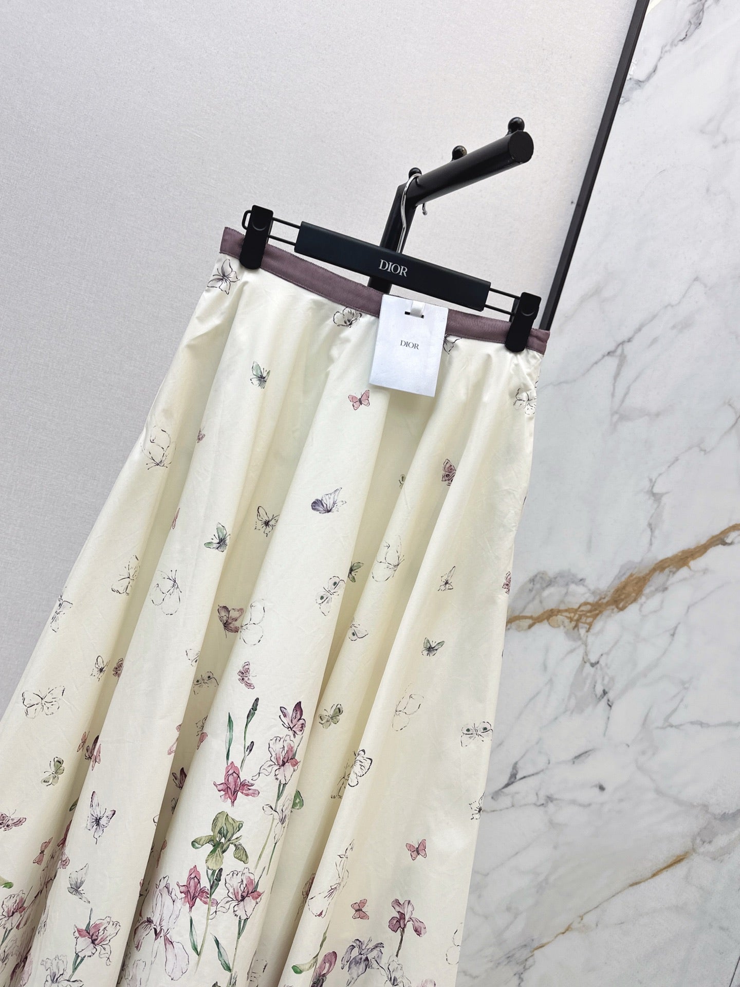 CD 25fw print skirt