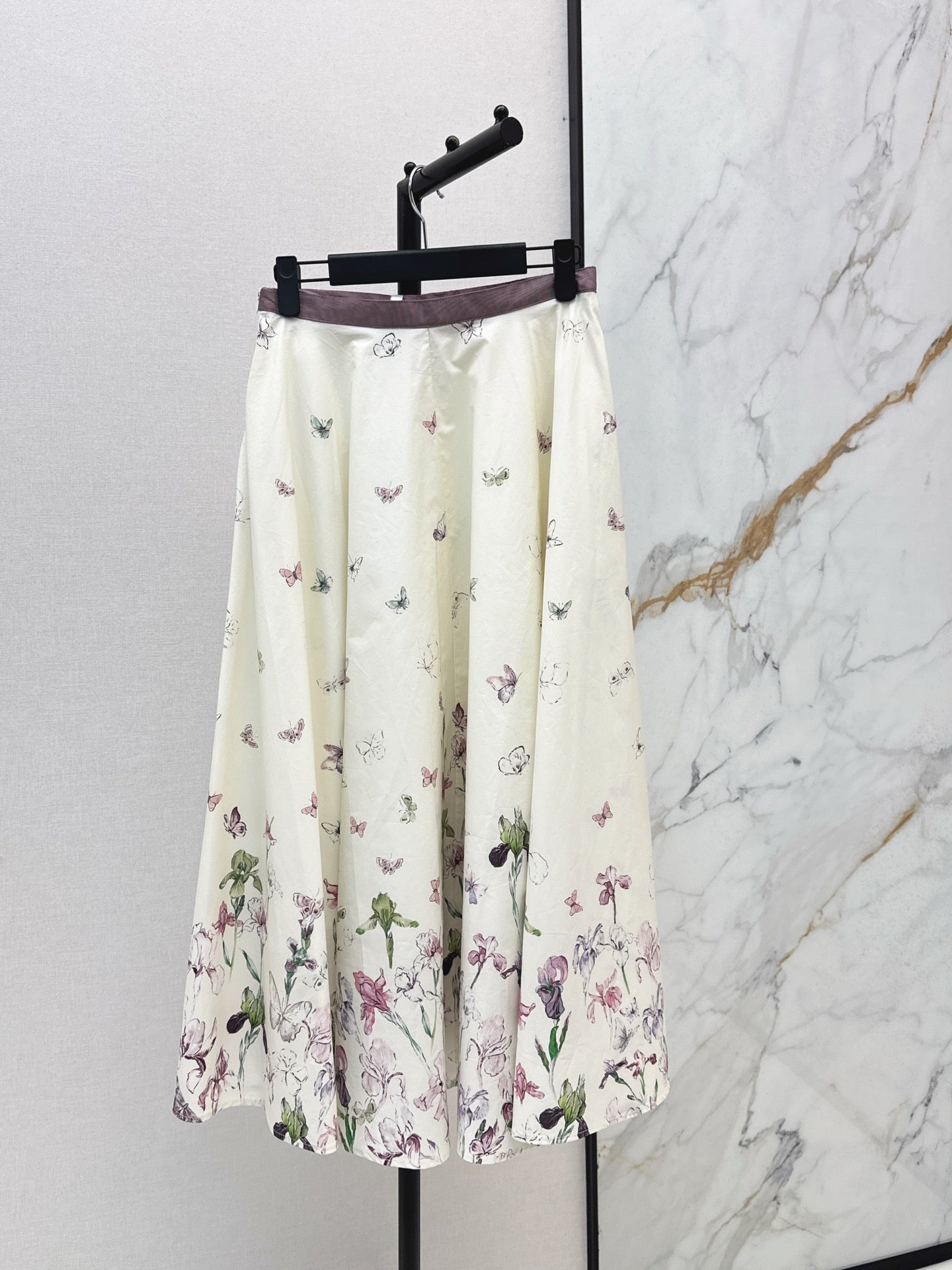 CD 25fw print skirt