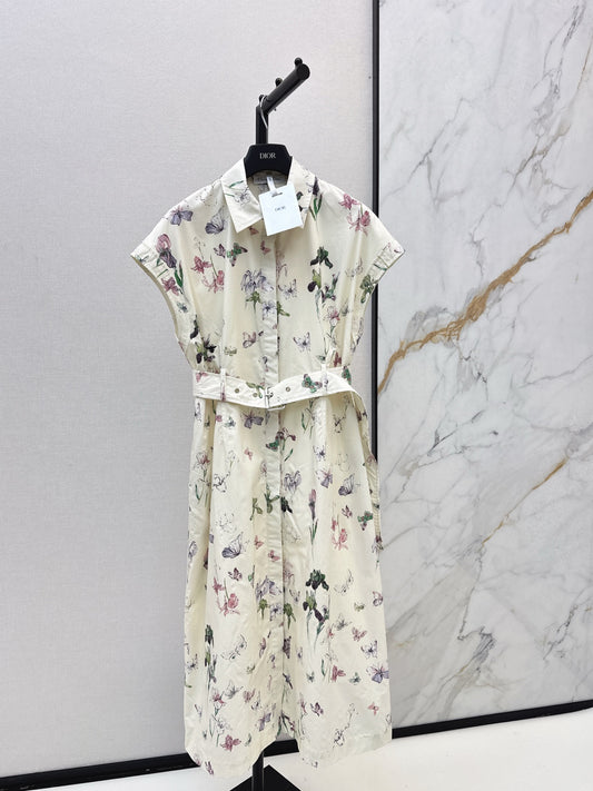 CD 25fw print dress