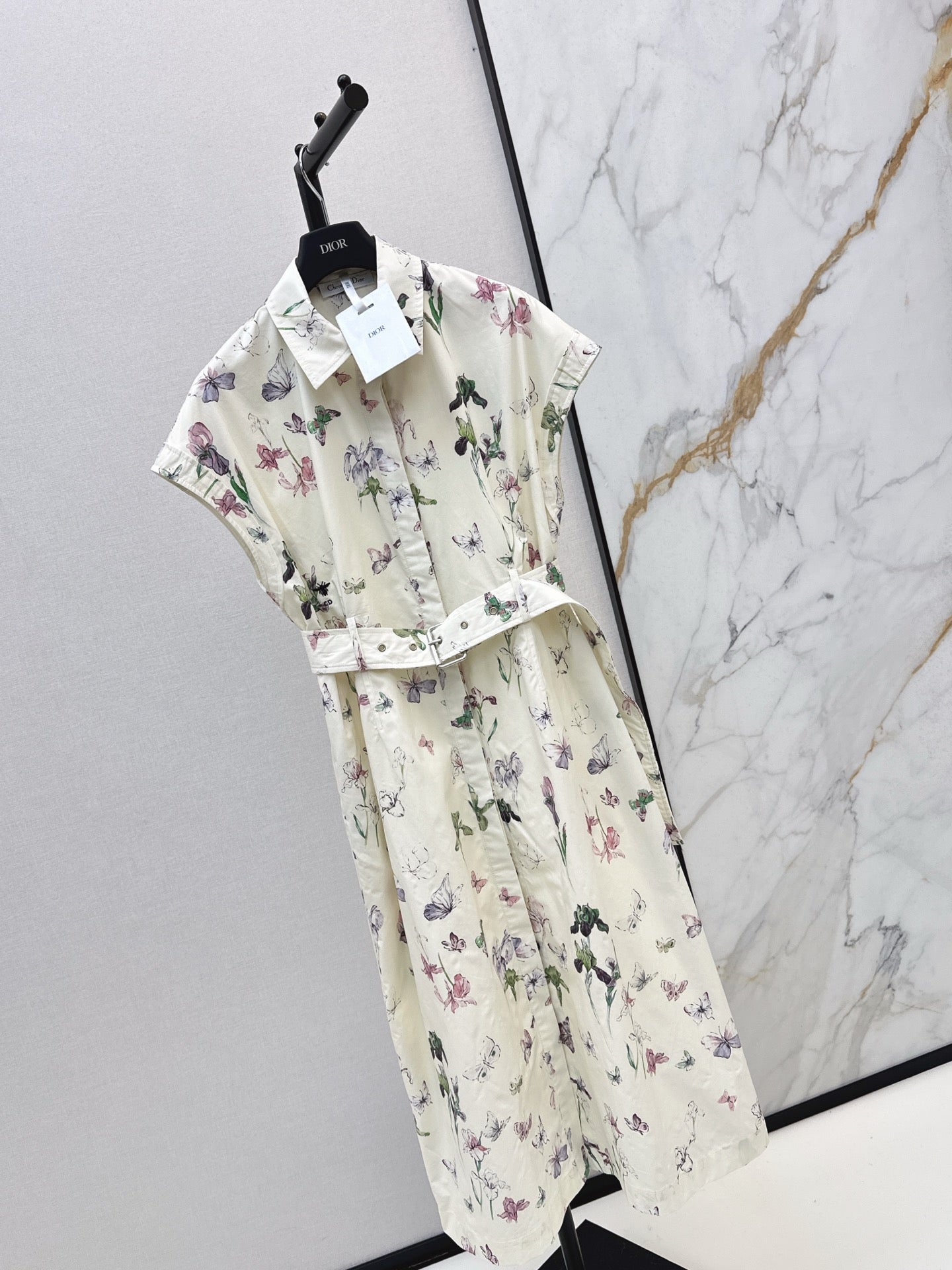 CD 25fw print dress