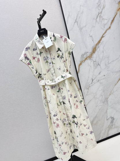 CD 25fw print dress