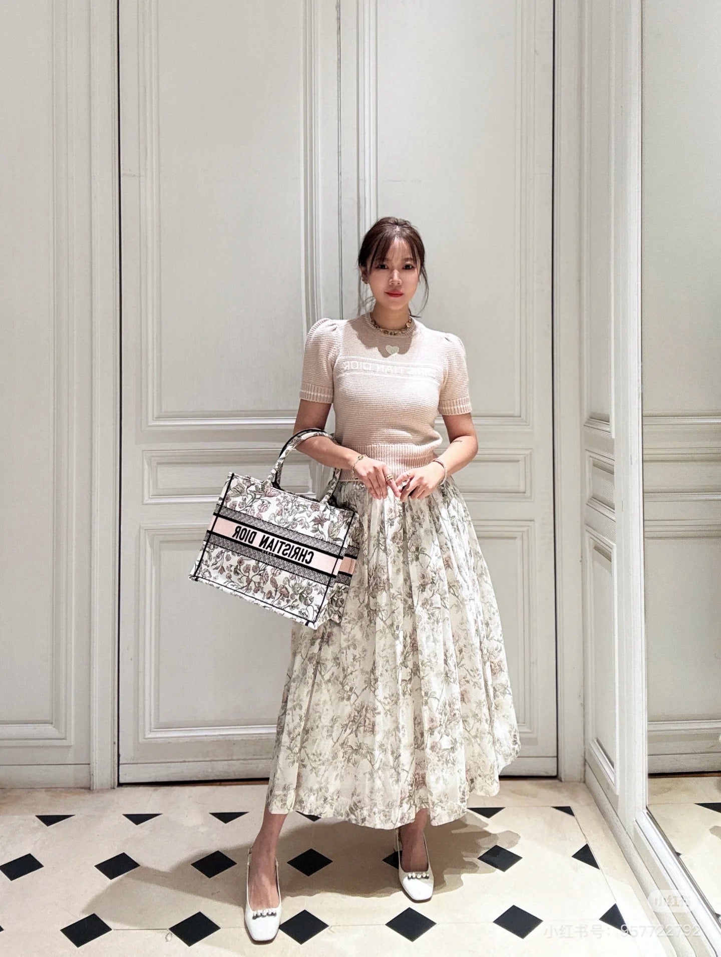 CD 25fw romantic skirt