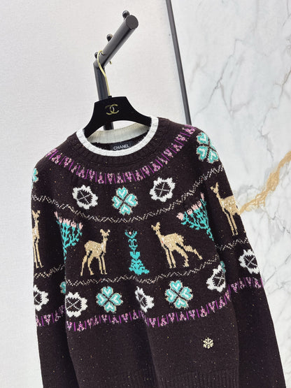 Chan 25fw christmas sweater