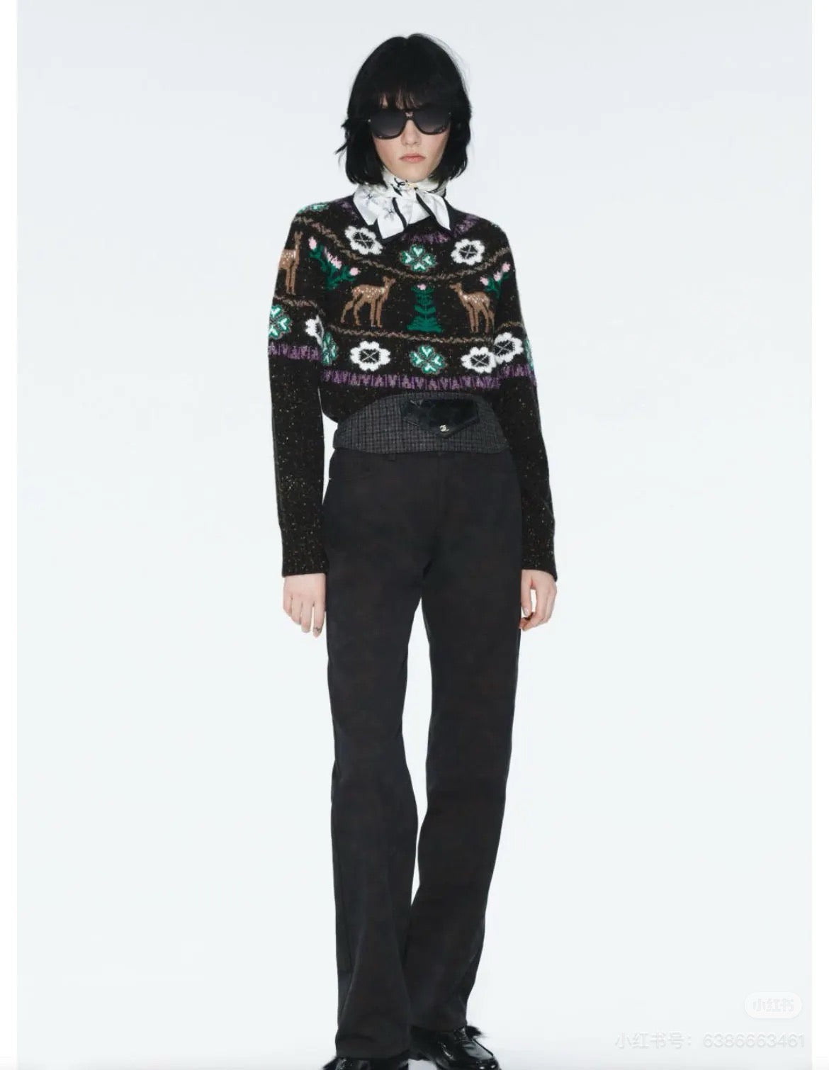 Chan 25fw christmas sweater