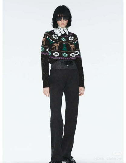 Chan 25fw christmas sweater