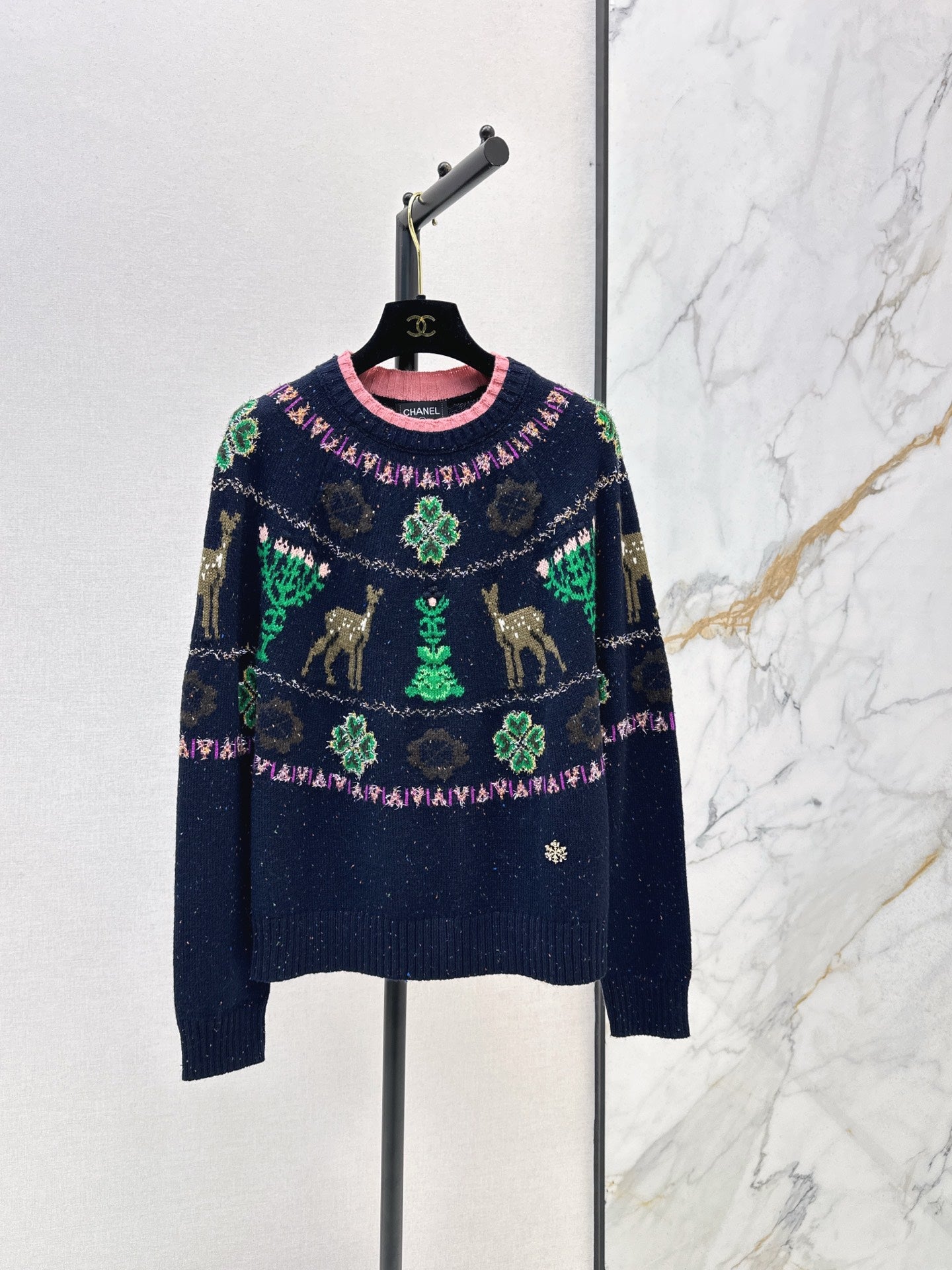 Chan 25fw christmas sweater