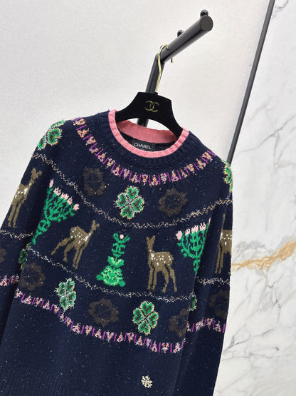 Chan 25fw christmas sweater