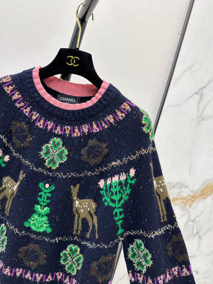 Chan 25fw christmas sweater