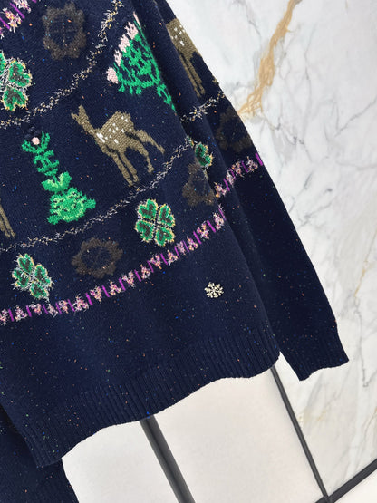 Chan 25fw christmas sweater