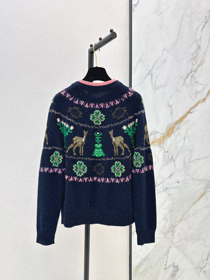 Chan 25fw christmas sweater