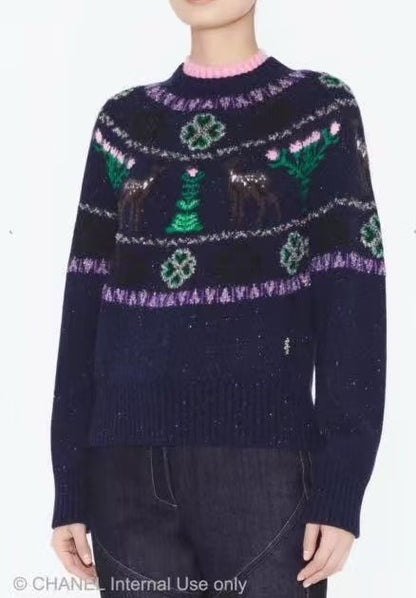 Chan 25fw christmas sweater