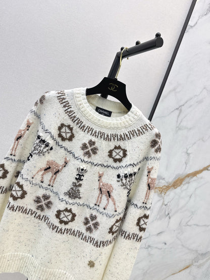 Chan 25fw christmas sweater